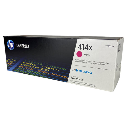 HP 414X (W2023X) Toner Cartridge, Magenta 6K High Yield