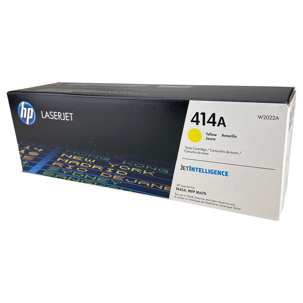 HP 414A (W2022A) Toner Cartridge, Yellow 2.1K Yield