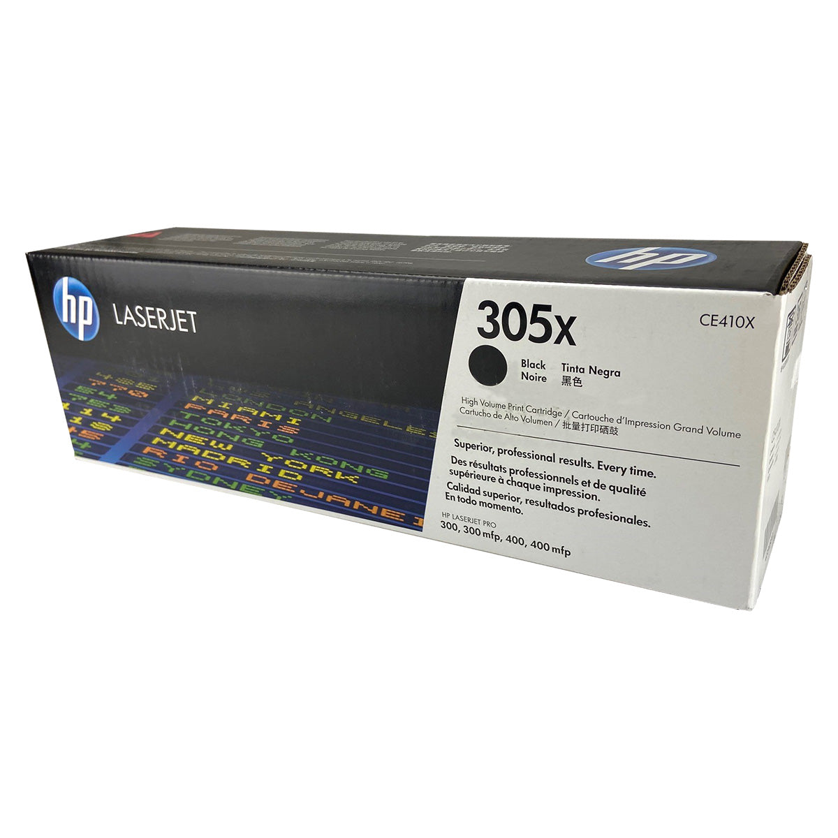 HP 305X (CE410X) Toner Cartridge, Black 4K High Yield