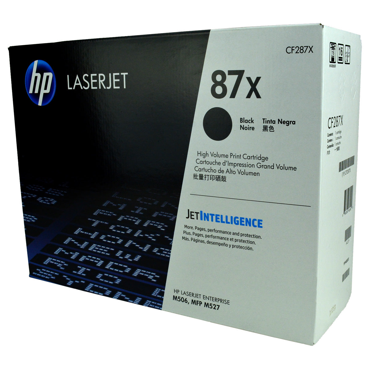 HP 87X (CF287X) Toner Cartridge, Black 18K High Yield