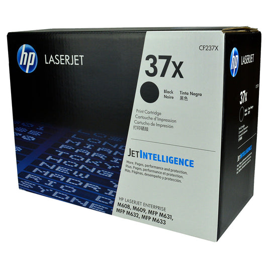 HP 37X (CF237X) Toner Cartridge, Black 25K High Yield