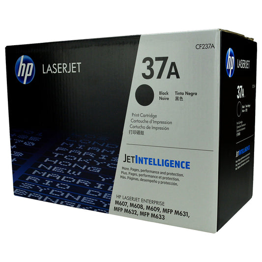 HP 37A (CF237A) Toner Cartridge, Black 11K Yield