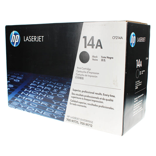 HP 14A (CF214A) Toner Cartridge, Black 10K Yield