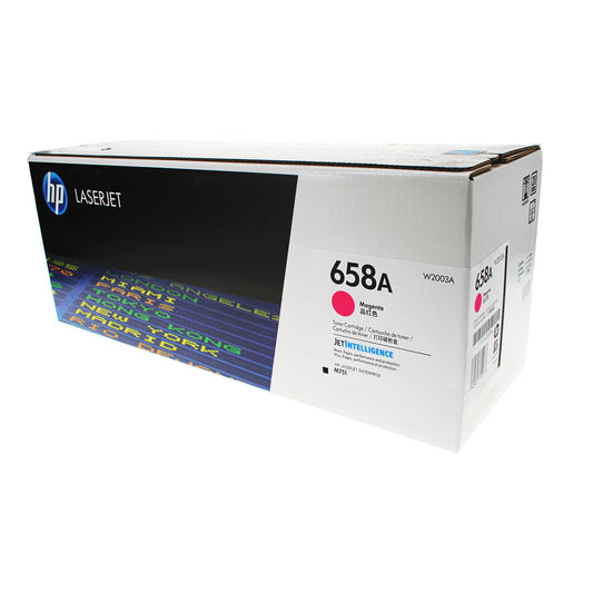 HP 658A (W2003A) Toner Cartridge, Magenta 6K Yield
