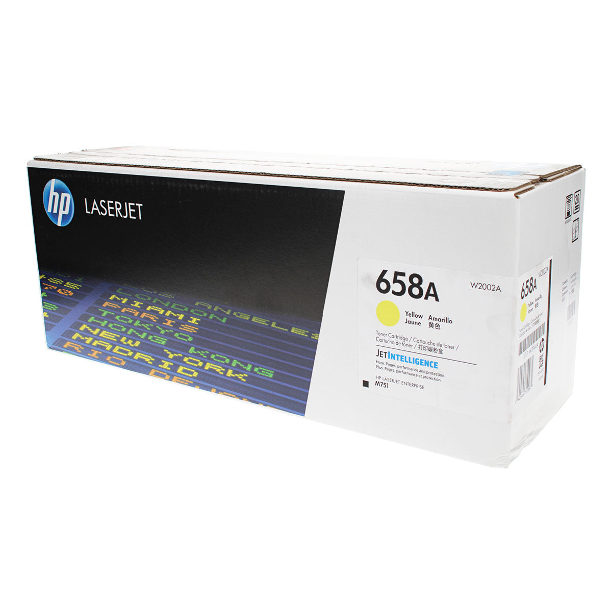 HP 658A (W2002A) Toner Cartridge, Yellow 6K Yield