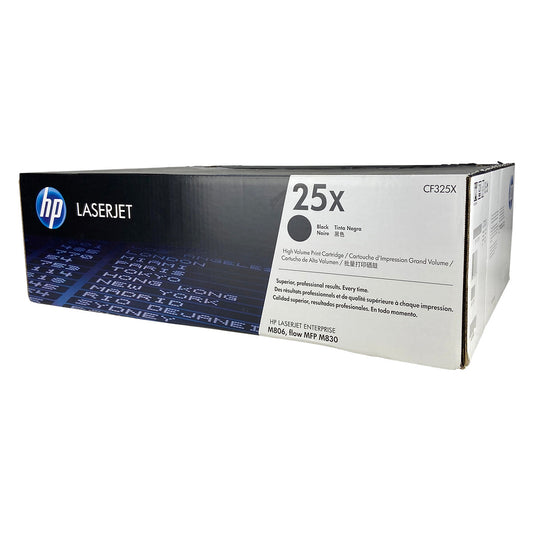 HP 25X (CF325X) Toner Cartridge, Black 34.5K High Yield