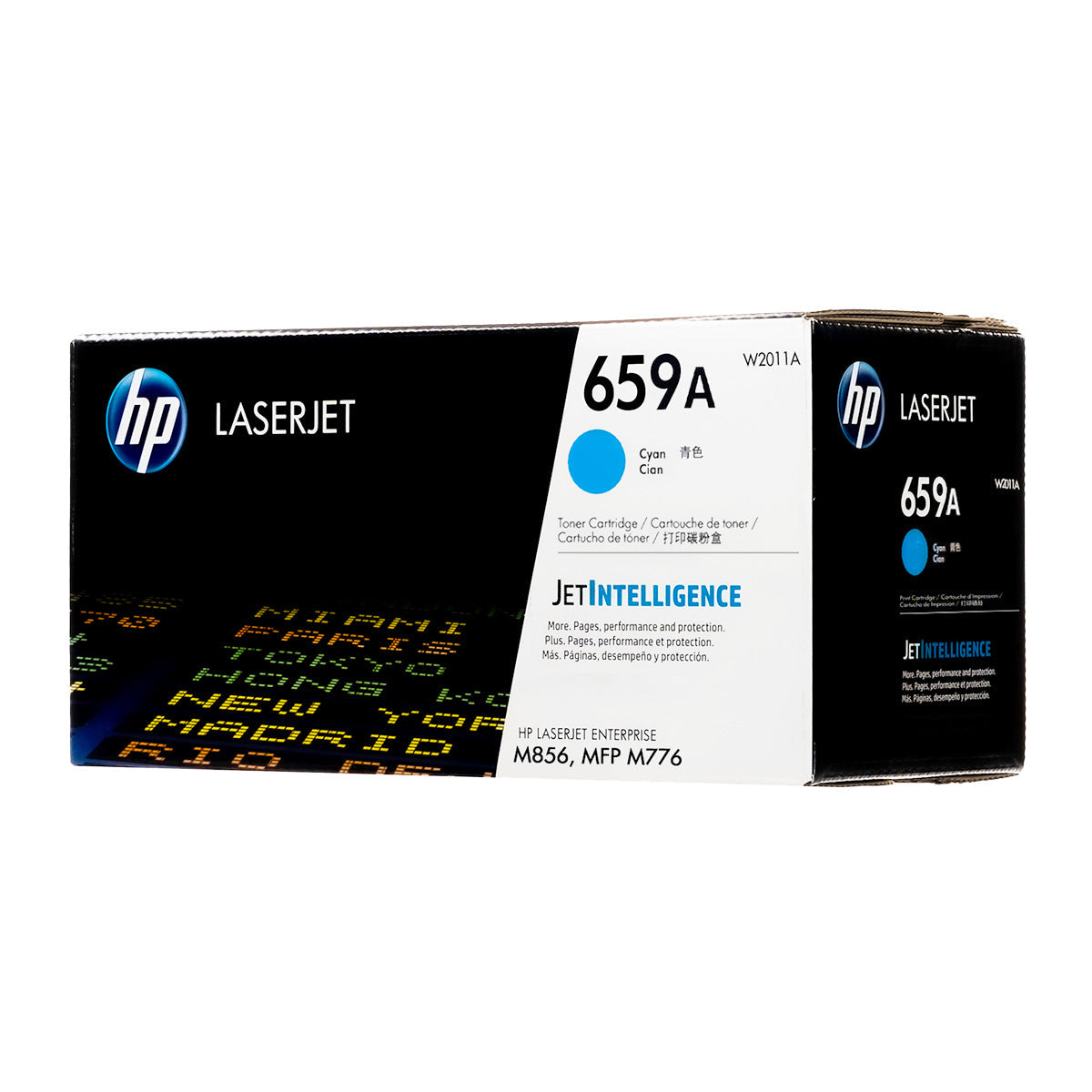 HP 659A (W2011A) Toner Cartridge, Cyan 13K Yield