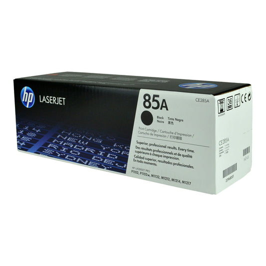 HP 85A (CE285A) Toner Cartridge, Black 1.6K Yield