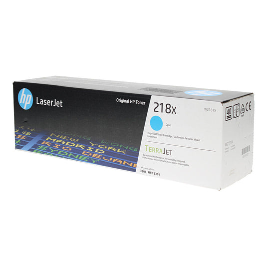 HP (W2181X) Toner Cartridge, Cyan 2.5K Yiel