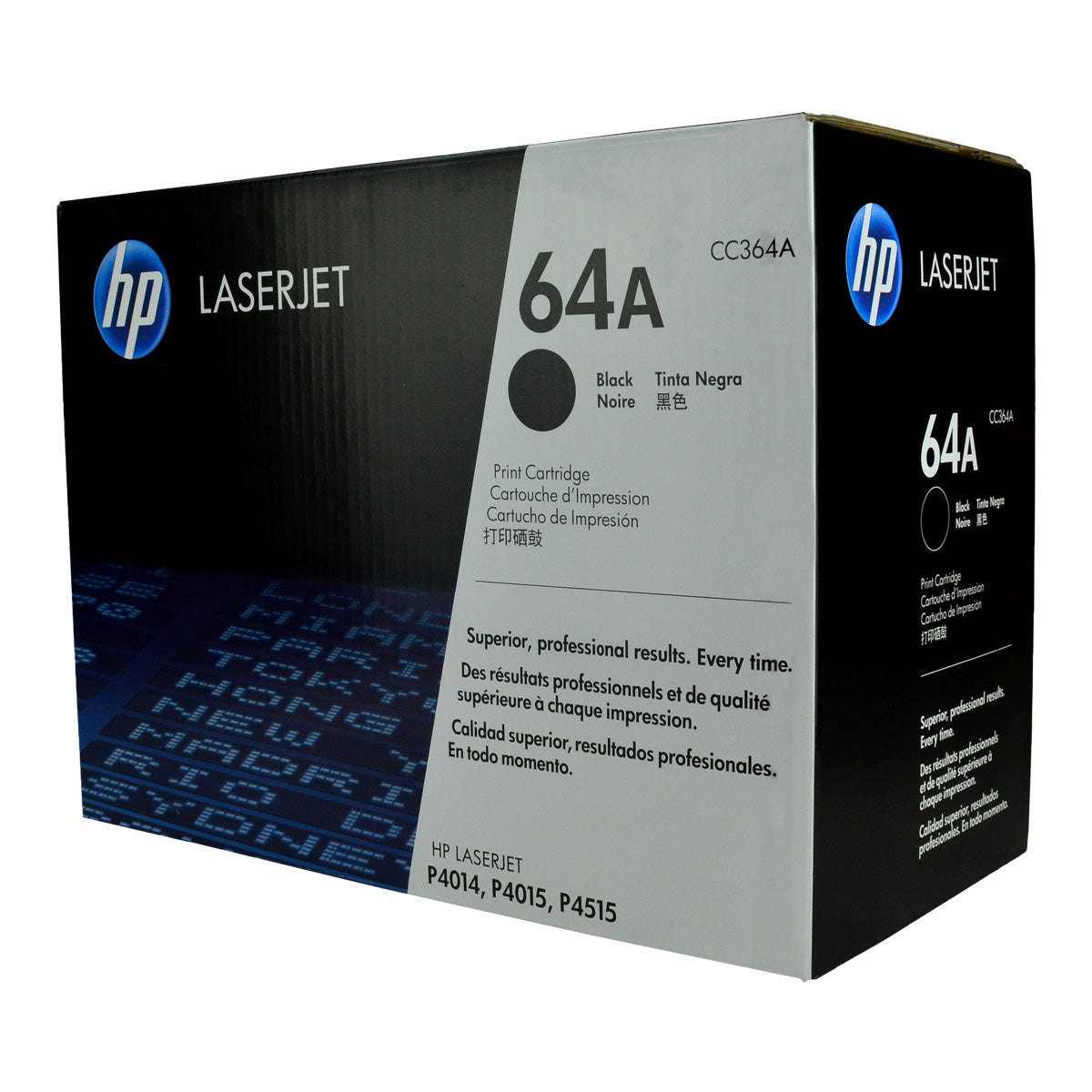 HP 64A (CC364A) Toner Cartridge, Black 10K Yield