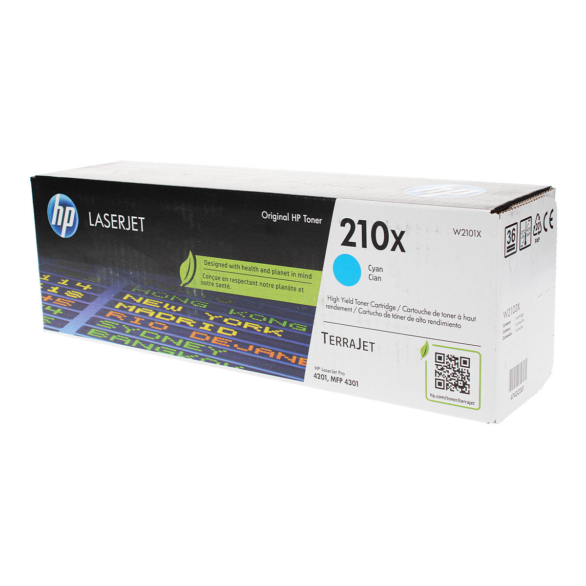 HP . (W2101X) Toner Cartridge, Cyan 5.5K Yield