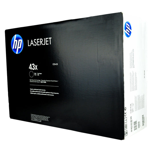 HP 43X (C8543X) Toner Cartridge, Black 30K High Yield