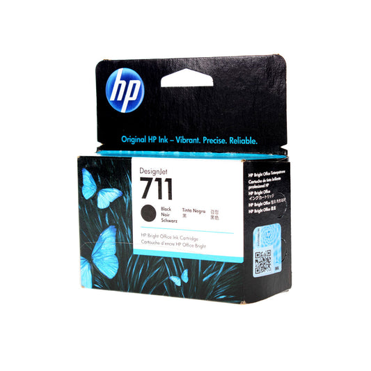 HP 711 (CZ133A) Inkjet, Black 80 Yield