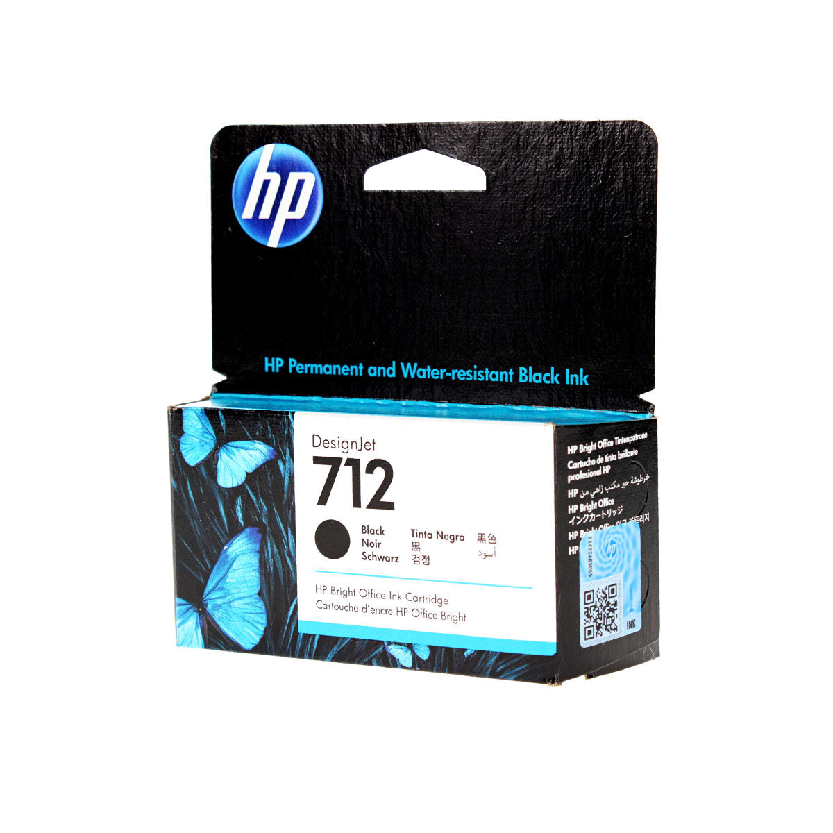 HP 712 (3ED70A) Inkjet, Black 38 Yield