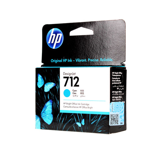 HP 712 (3ED67A) Inkjet, Cyan 29 Yield