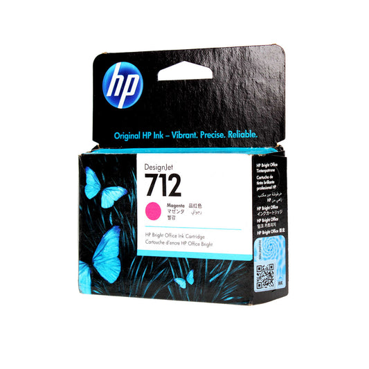 3ED68A HP 712, Inkjet Magenta, OEM, 29 Yield