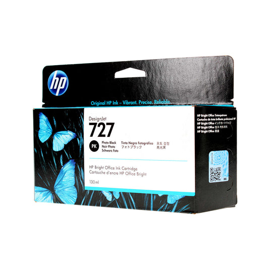 HP 727 (B3P23A) Inkjet, Black 130 Yield