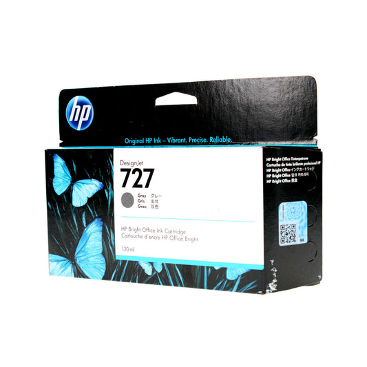 HP 727 (B3P24A) Inkjet, Gray 130 Yield