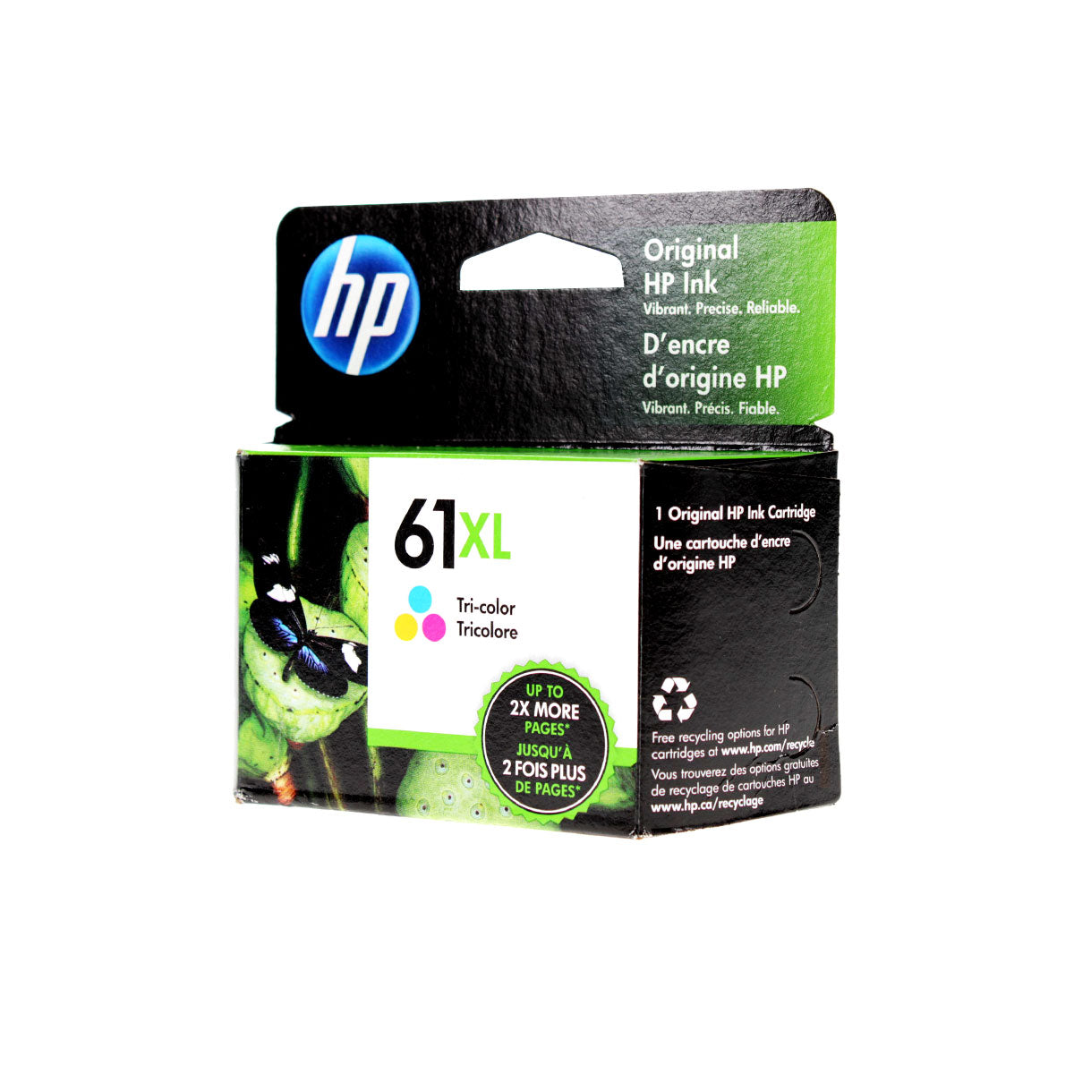 HP 61XL (CH564WN) Inkjet, Color 330 High Yield