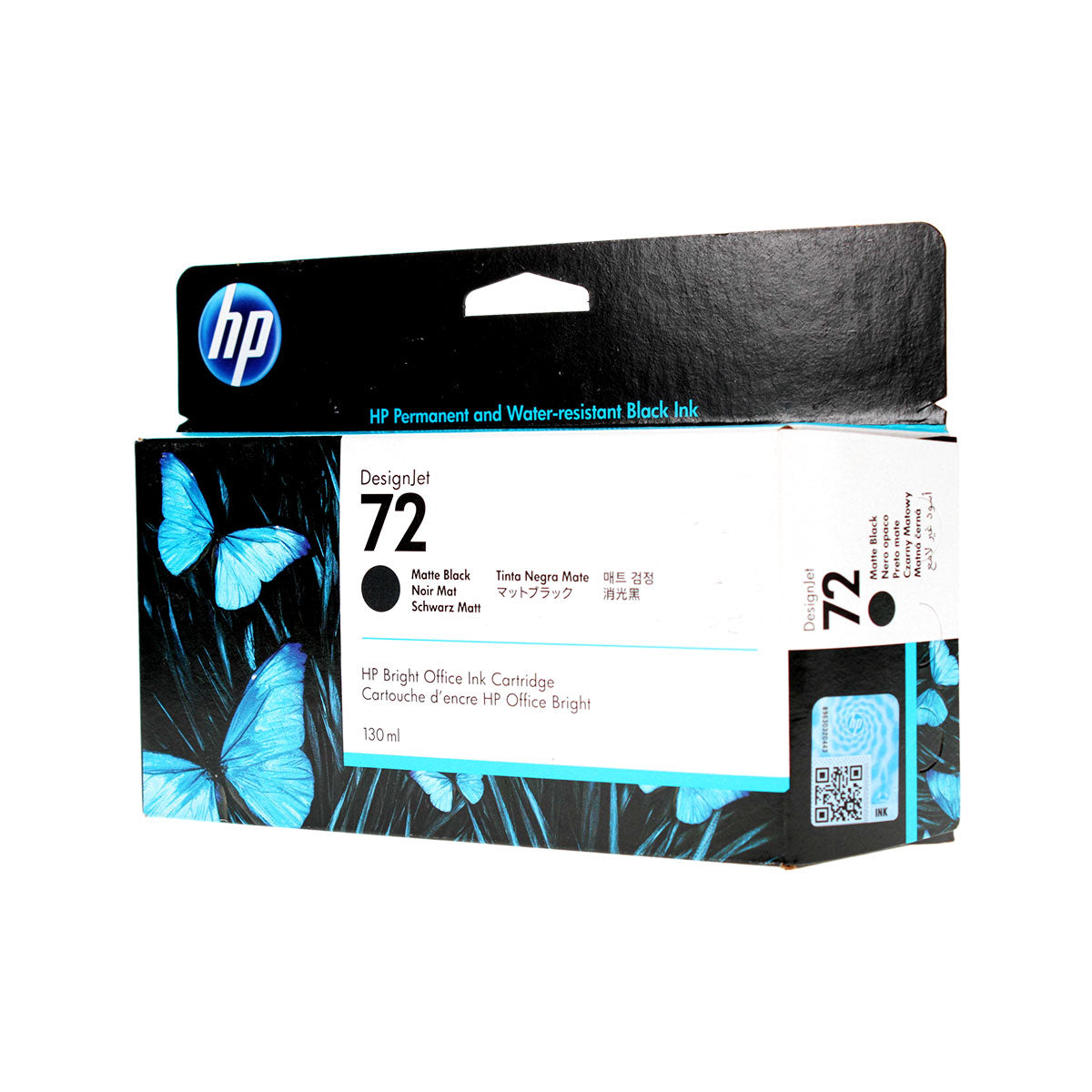HP 72 (C9403A) Inkjet, Matte Black 13K Yield