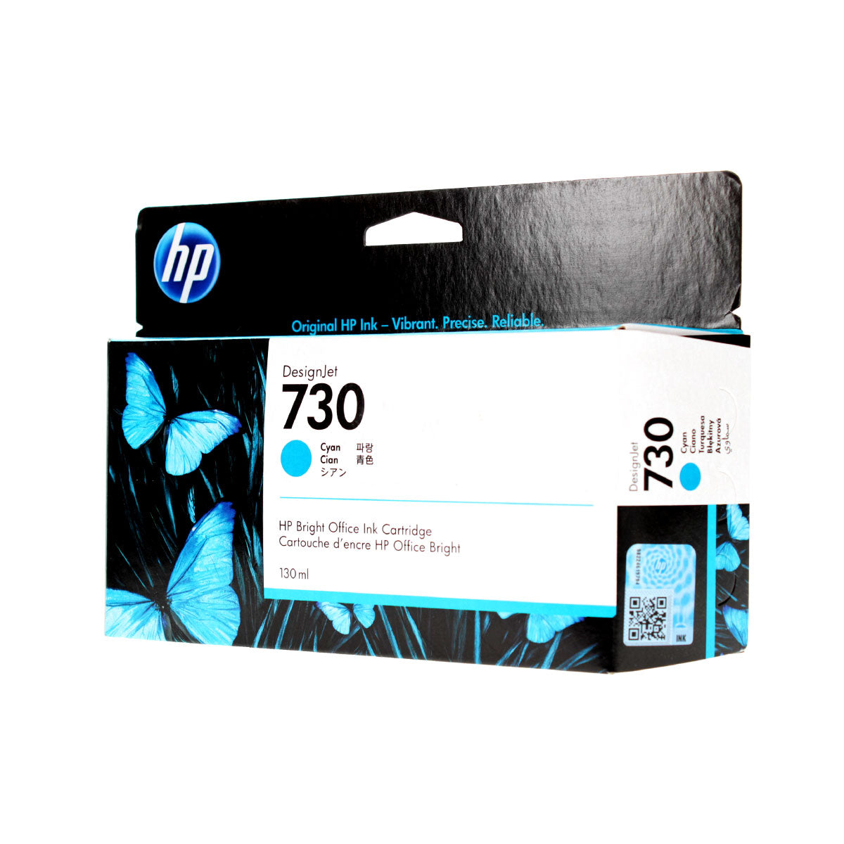 HP 730 (P2V62A) Inkjet, Cyan 130 Yield