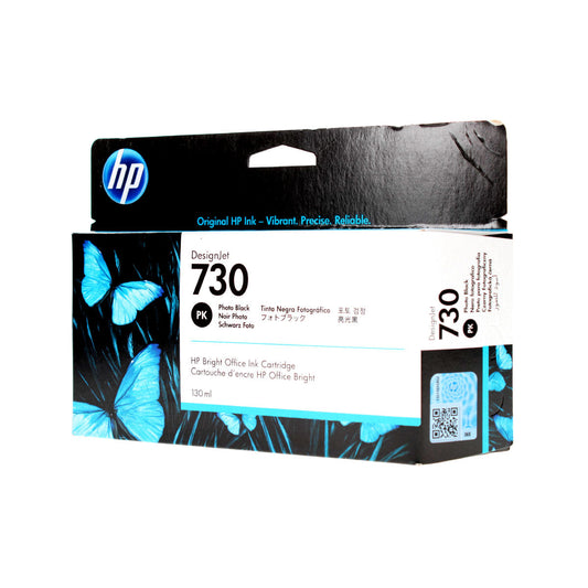HP 730 (P2V67A) Inkjet, Black 130 Yield