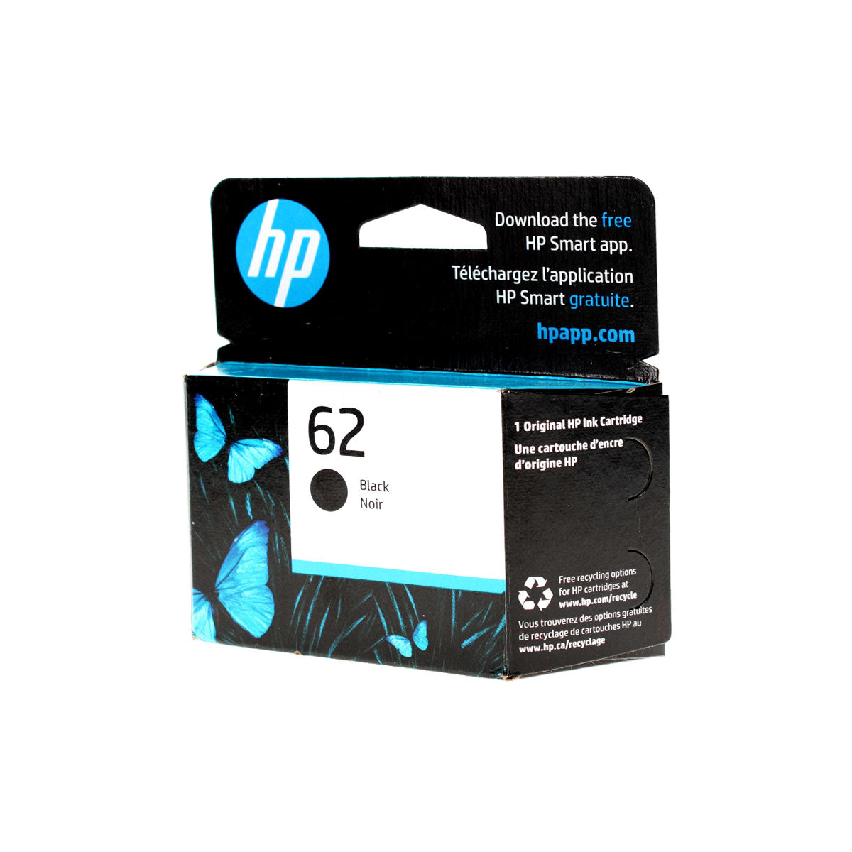 HP 62 (C2P04AN) Inkjet, Black 200 Yield