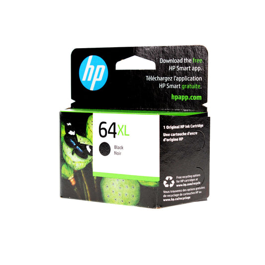 HP 64XL (N9J92AN) Inkjet, Black 600 High Yield