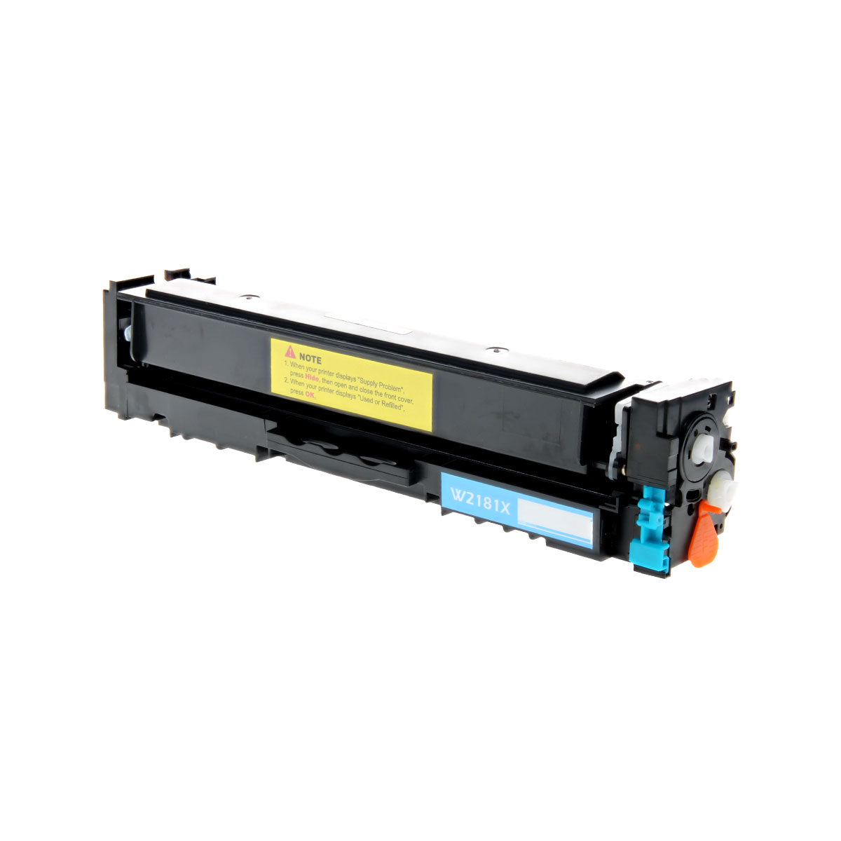 HP 218X Remanufactured Toner Cartridge Cyan 2.5K High Yield (No Chip)