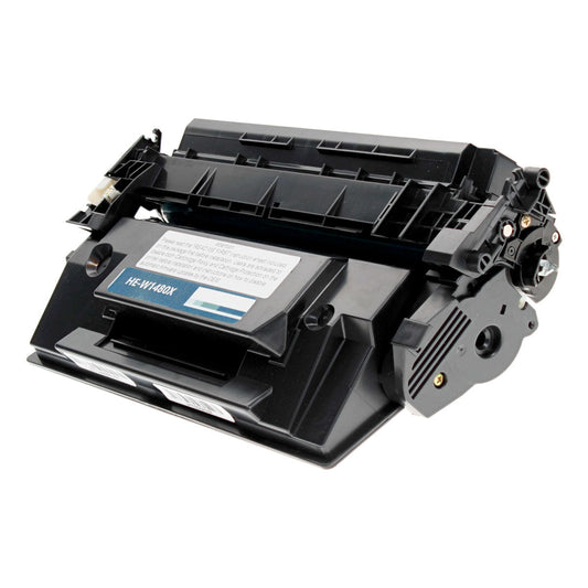 HP 148X Remanufactured Toner Cartridge Black 9.5K High Yield (New Chip) (Show Ink Level)