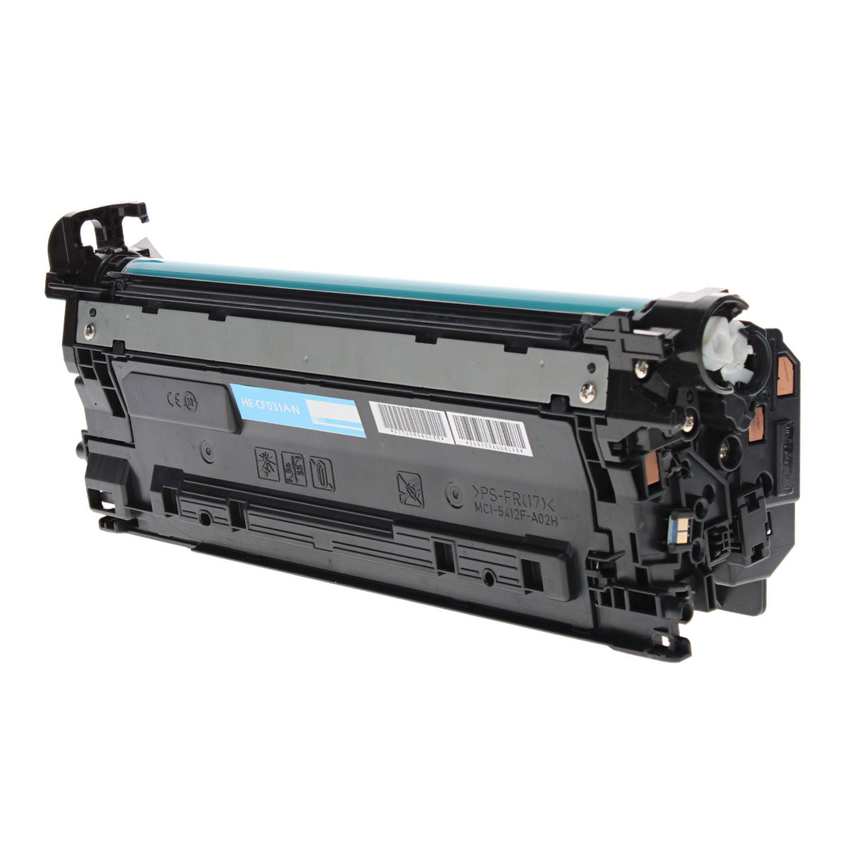 HP 646A Remanufactured Toner Cartridge Cyan 12.5K Yield
