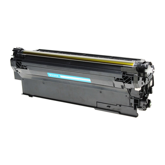 HP 213X Remanufactured Toner Cartridge Cyan 6K High Yield (New Chip)