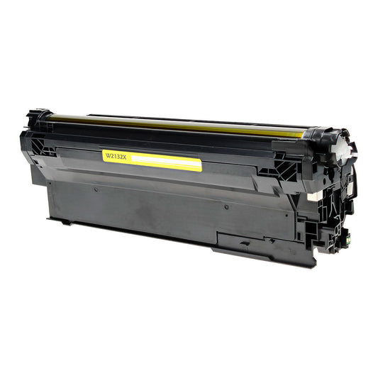 HP 213X Remanufactured Toner Cartridge Yellow 6K High Yield (New Chip)