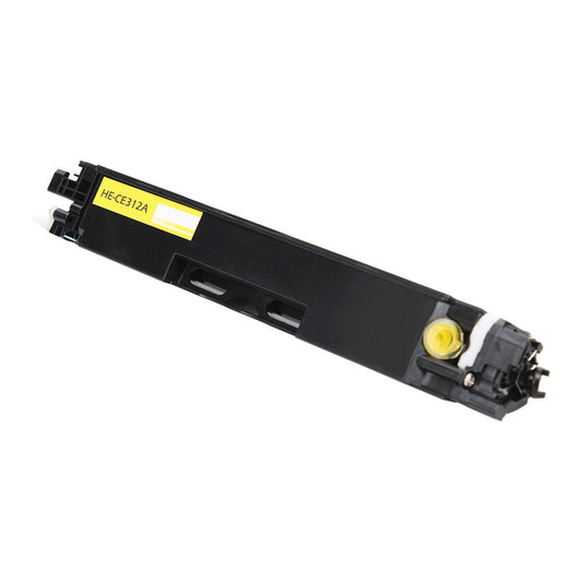 HP 126A Remanufactured Toner Cartridge Yellow 1K Yield