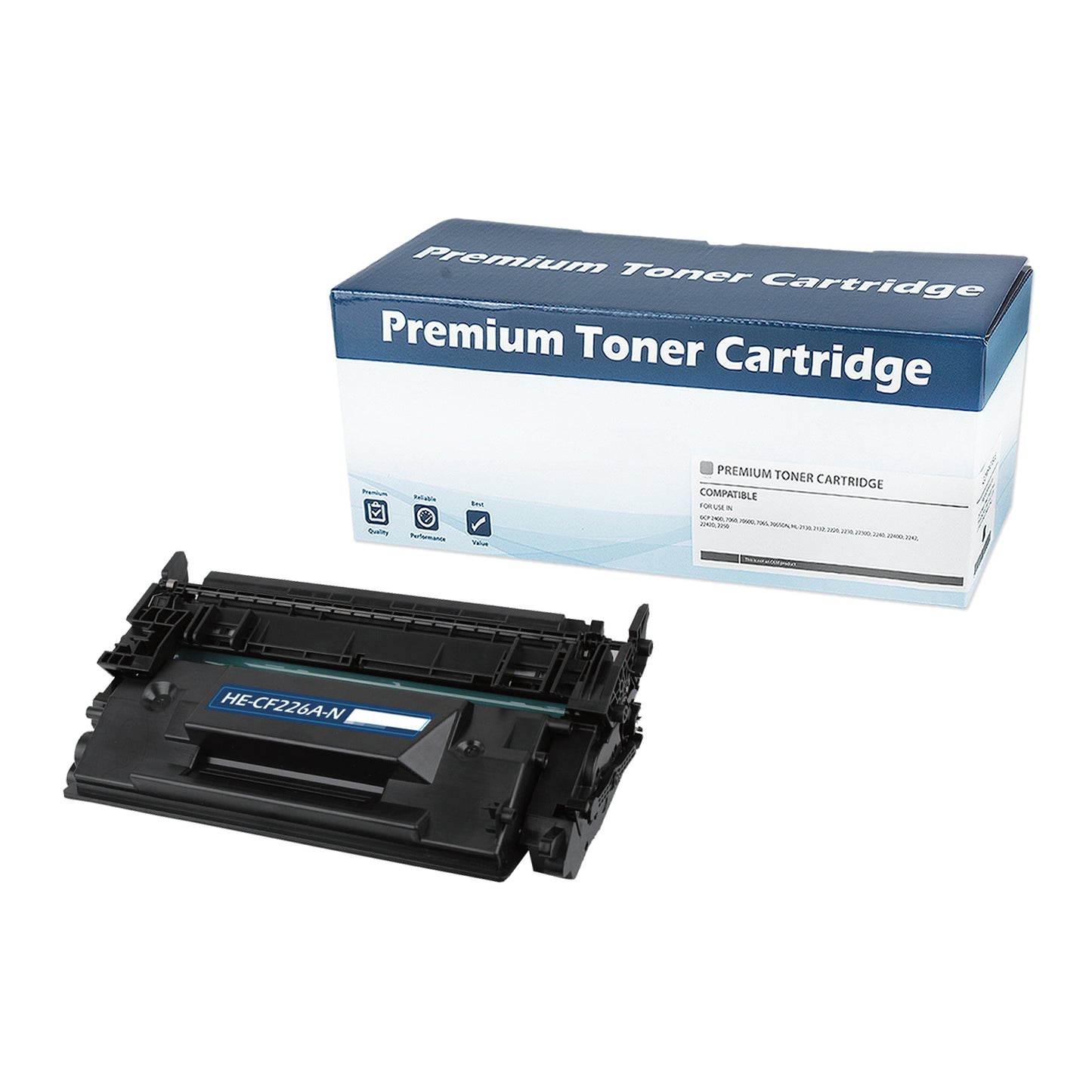 HP 26A Remanufactured Toner Cartridge Black 3.1K Yield