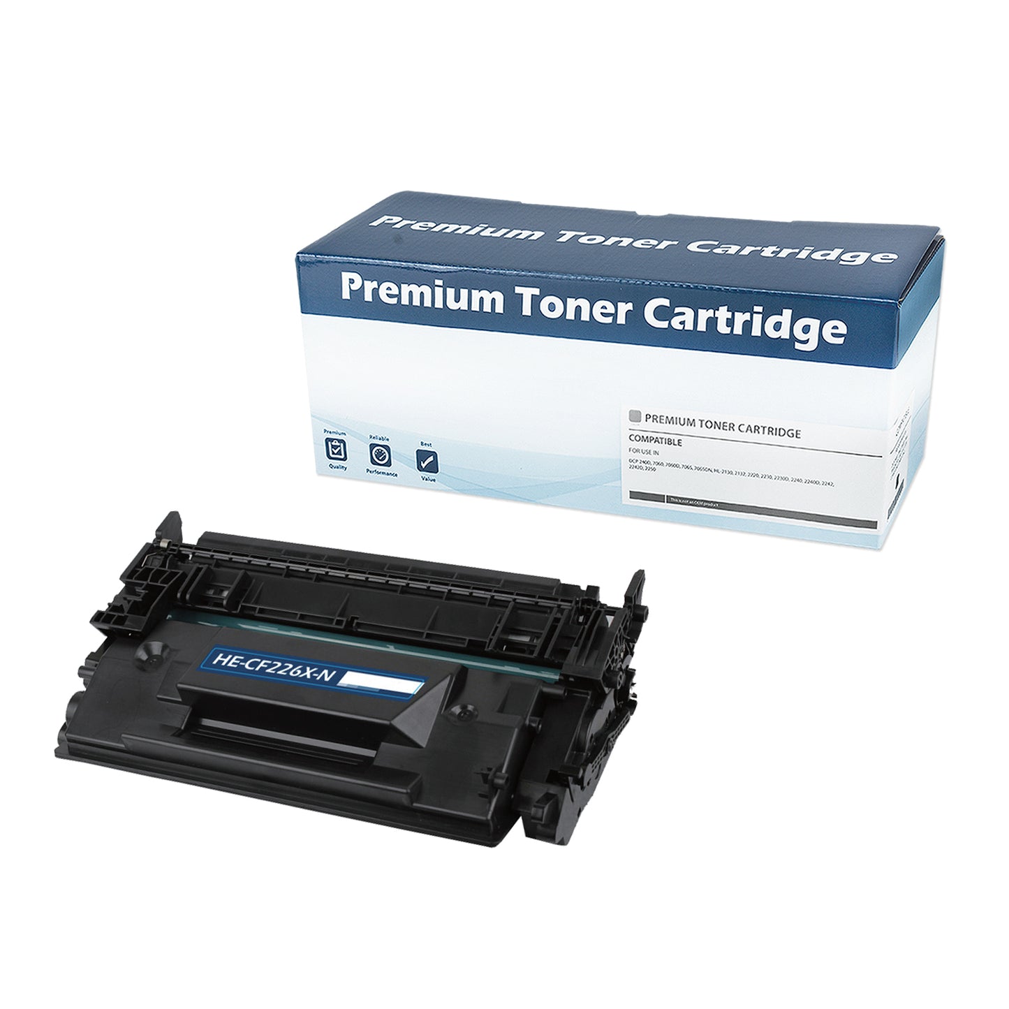 HP 26X Remanufactured Toner Cartridge Black 9K High Yield