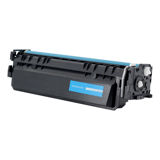 HP 414X Remanufactured Toner Cartridge Cyan 6K High Yield (New Chip)
