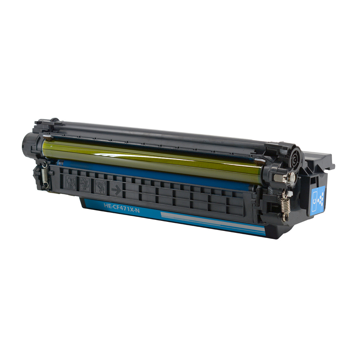 HP 657X Remanufactured Toner Cartridge Cyan 23K High Yield (New Chip)