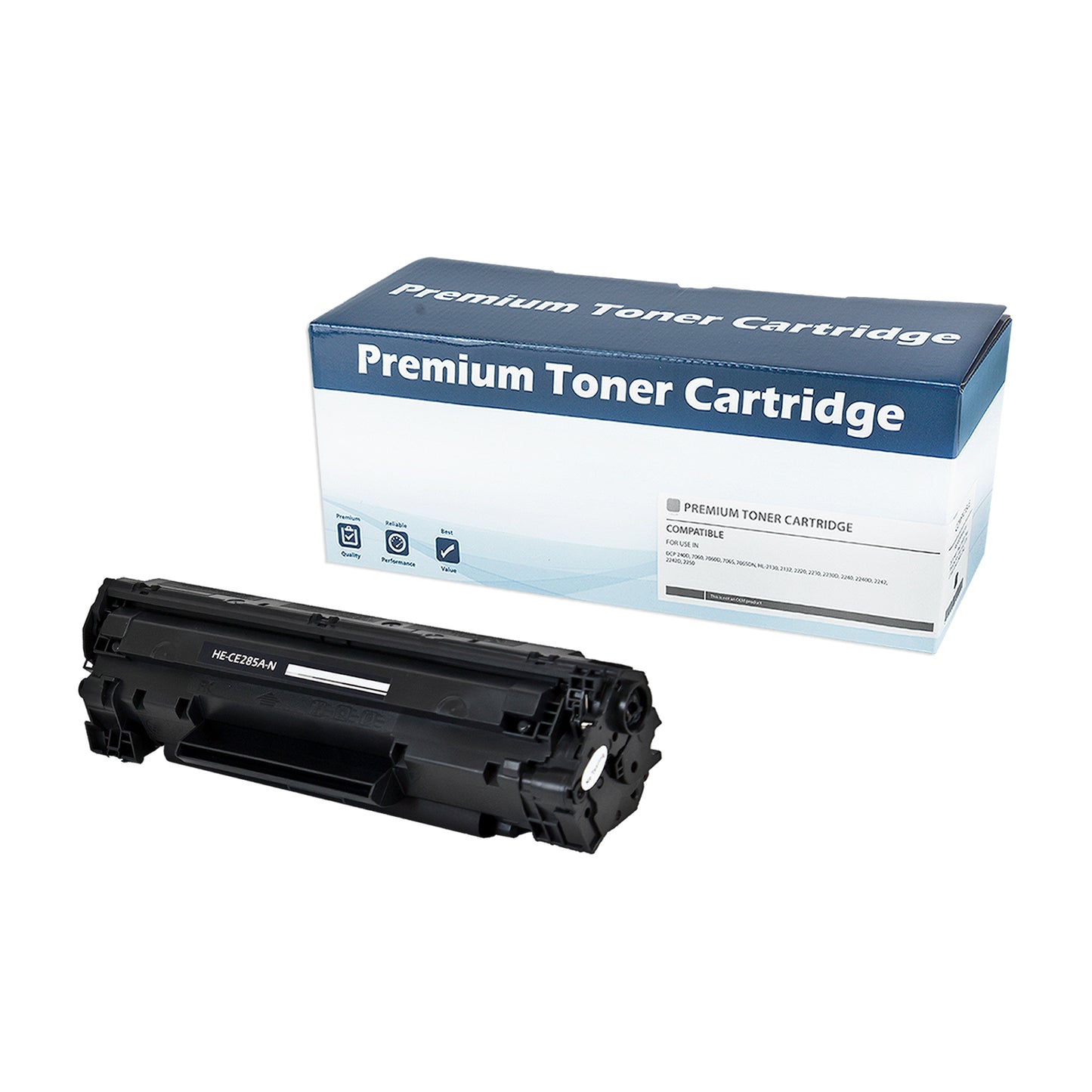 Toner-Dog 85A OEM Black Toner Cartridge – 1,600 Pages