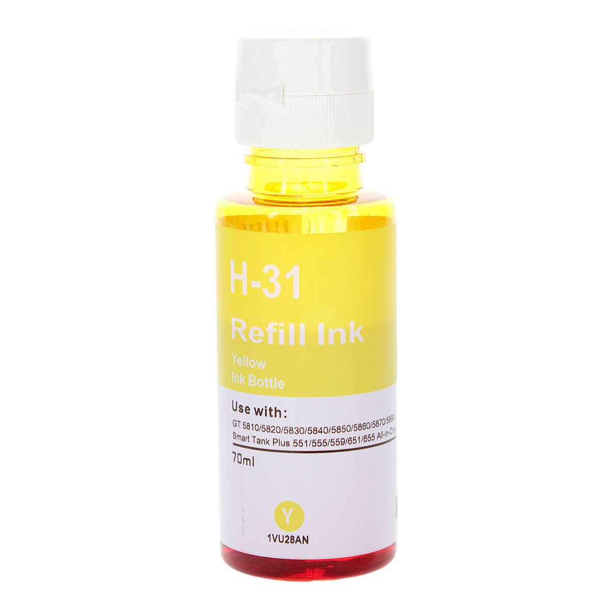 HP 31 Remanufactured Toner Cartridge Yellow 2665 Yield Ink Bottle