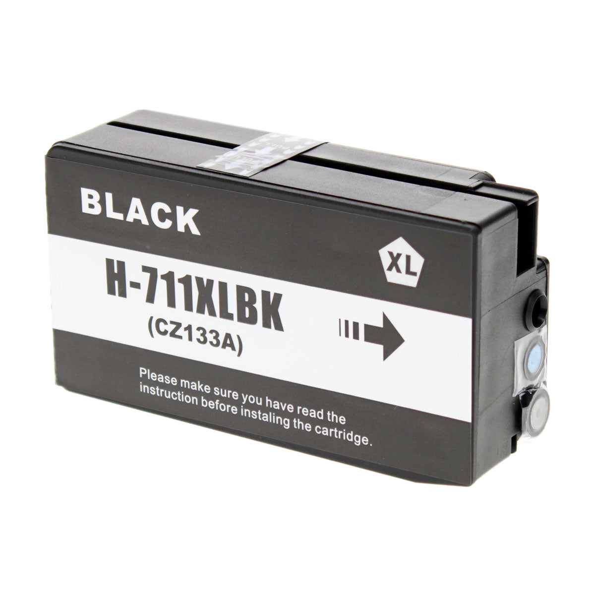 HP 711 Remanufactured Toner Cartridge Black 80 Ml