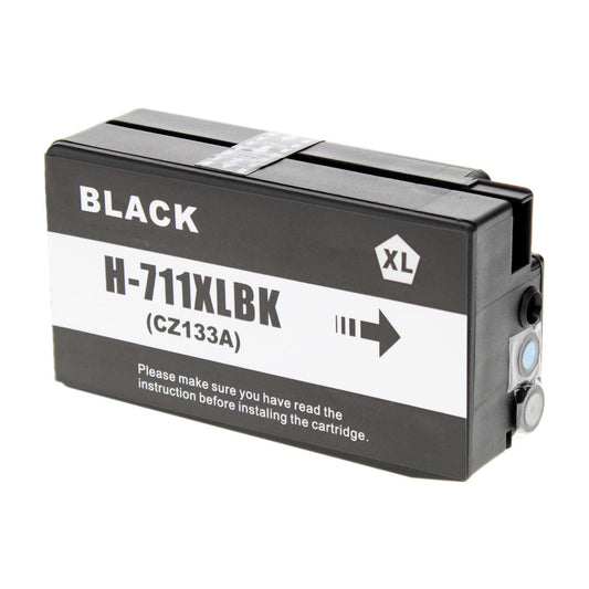 HP 711 Remanufactured Toner Cartridge Black 80 Ml