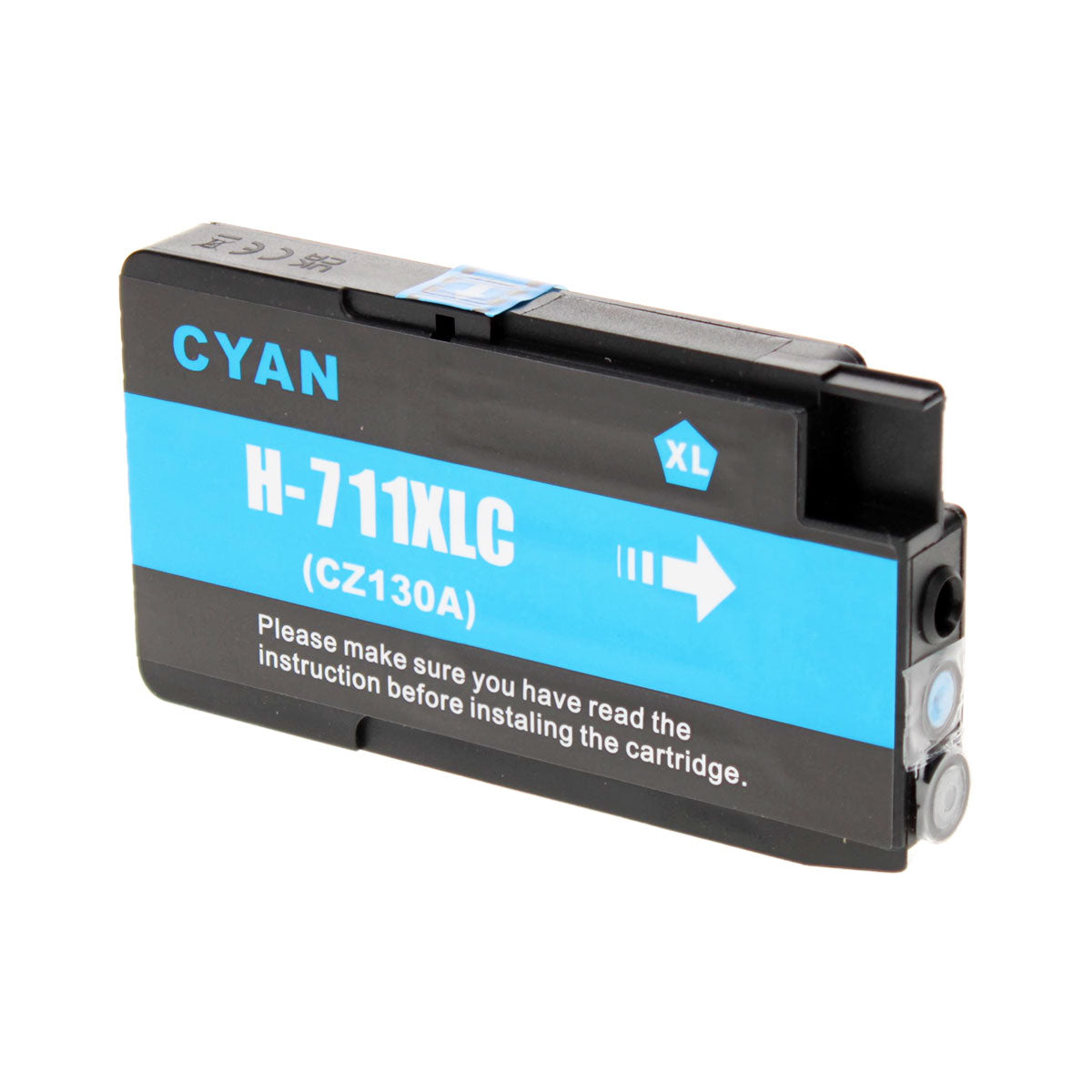 HP 711 Remanufactured Toner Cartridge Cyan 29 Ml
