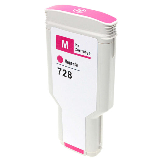 HP 728 Remanufactured Toner Cartridge Magenta 300 Ml