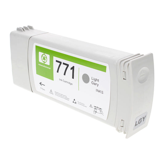 HP 771A Remanufactured Toner Cartridge Light Gray 775Ml
