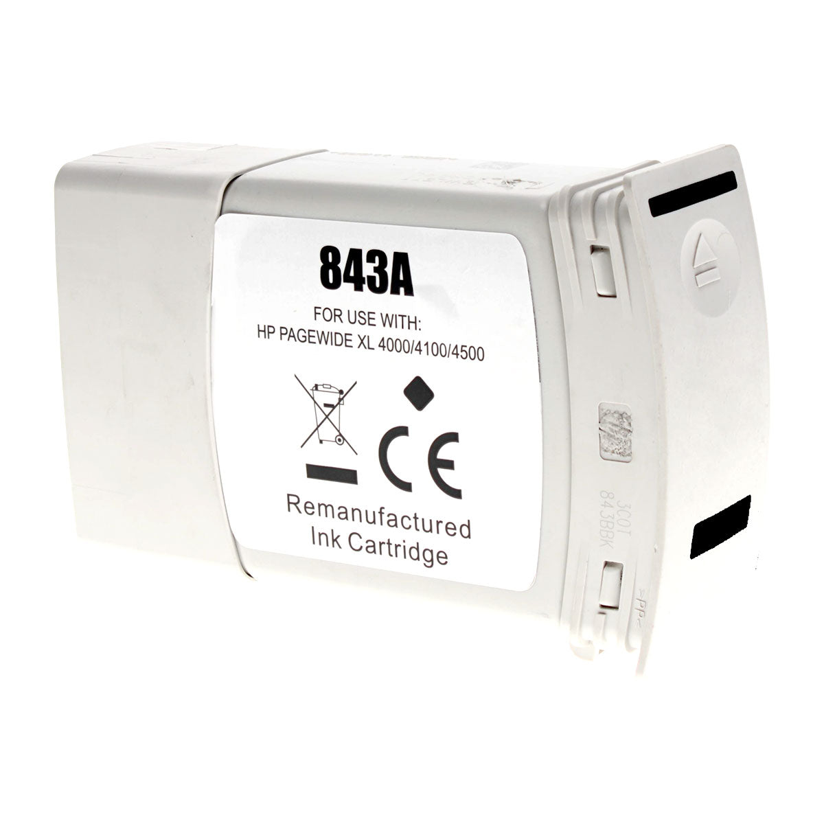 HP 843A Remanufactured Toner Cartridge Black 400Ml