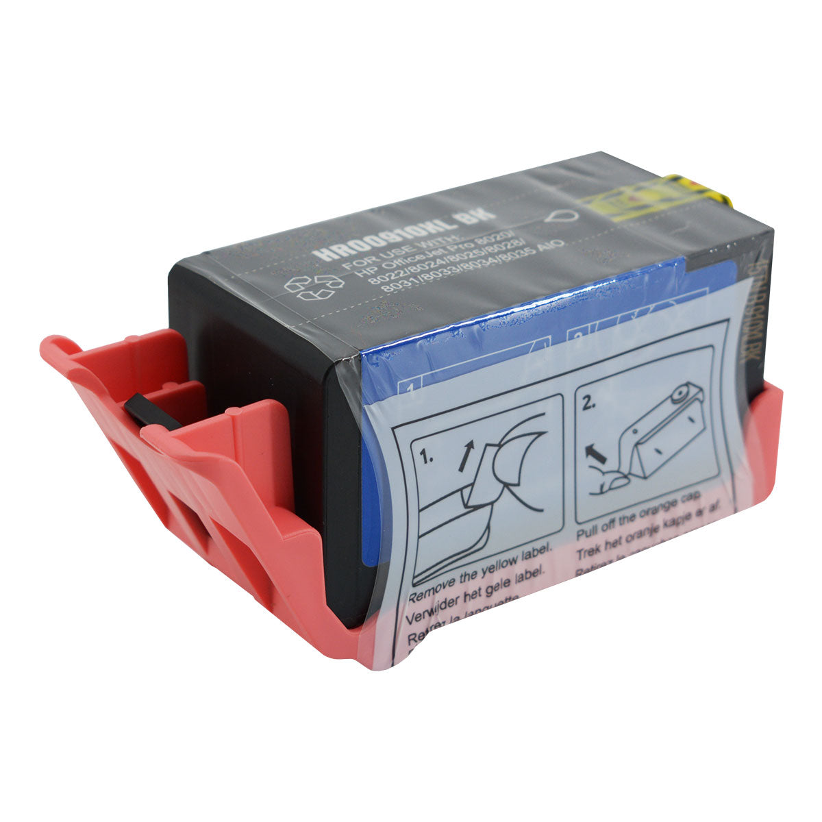 HP 910XL Remanufactured Toner Cartridge Black 825 High Yield