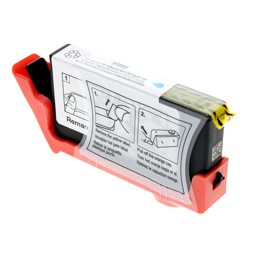 HP 910XL Remanufactured Toner Cartridge Cyan 825 High Yield Firmware Enhanced