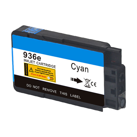 HP 936e Remanufactured InkJet Cartridge Cyan 1650 High Yield
