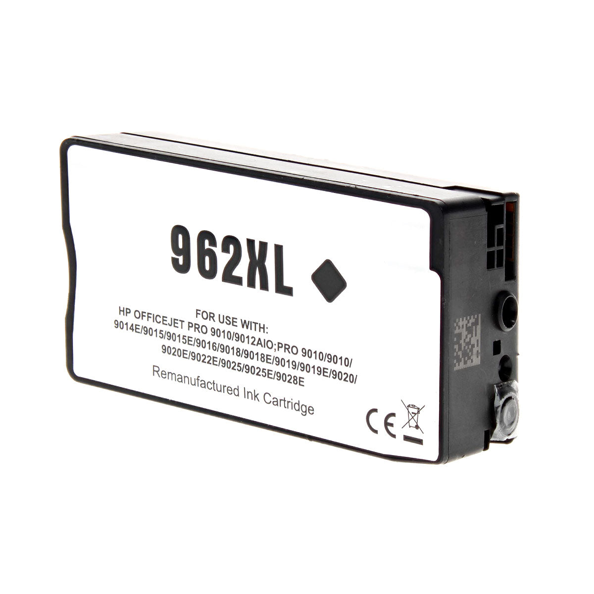 HP 962XL Remanufactured Toner Cartridge Black 2000 High Yield Firmware Enhanced
